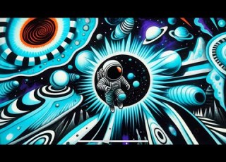 4K UHD Hypnotic Multiverse Tunnel Trippy Visuals For LSD Shroom Trips