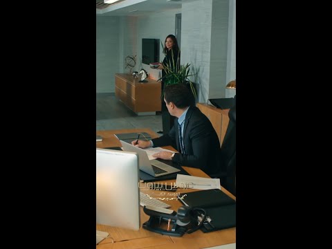 السكرتيرة ناوية تخرب بيت المدير مع زوجته