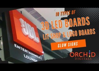 10 Types Of Glow Sign Boards Choose The LED Neon Signboard Perfectly Suited For Your Business