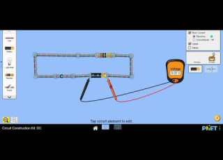 قانون أوم تجربة عملية على برنامج Phet قانون أوم