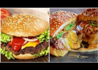برجر امريكانا في البيت بطريقه بسيطه جدا مع شيف كريم Americana Burger