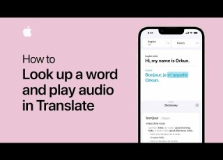 How To Look Up A Word And Play Audio In Translate On IPhone Or IPad Apple Support