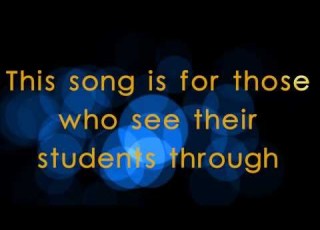 LYRICS You Have Made A Difference A Teacher Appreciation Song