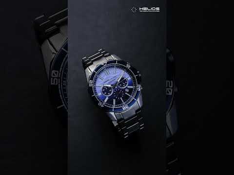 Armani Exchange Chronograph AX1967I Bold Blue Dial Gunmetal Bracelet Luxury Men S Watch