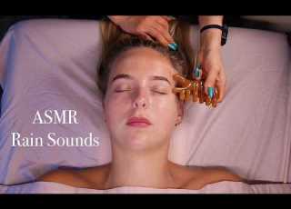 ASMR No Talking She Got The Best Face Massage Shoulders Massage Scalp Scratching And Oiling