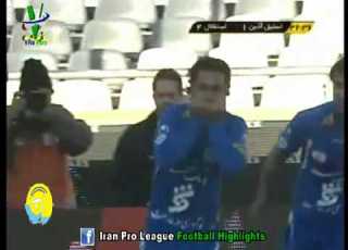 استقلال 3 1 استیل آذین لیگ برتر ایران لیگ دهم
