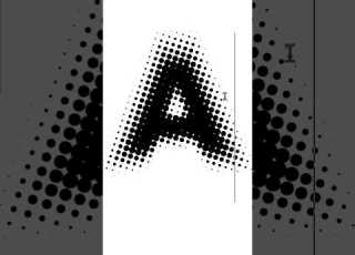  Editable Halftone Text In Adobe Illustrator