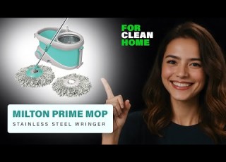 SPOTZERO By Milton Prime Mop With Big Wheels And Stainless Steel Wringer REVIEW