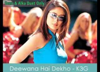 Deewana Hai Dekho K3G 2001 Sonu Nigam Alka Yagnik Kareena Kapoor