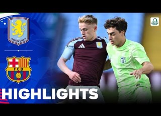 Aston Villa Vs Barcelona Highlights UEFA Youth League 04 03 2025