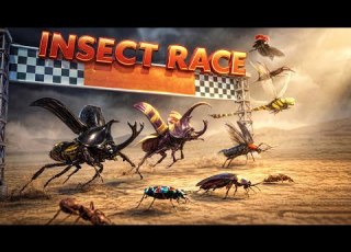 8K INSECT SPEED Comparison 3D