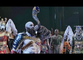 GOD OF WAR RAGNAROK Kratos Becomes General Leads Army To Asgard 4K 60FPS
