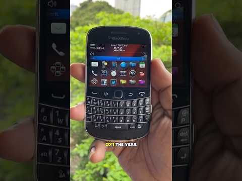 نهاية عصر بلاك بيري بولد 9900 Shorts