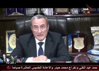  محافظ القليوبيه يوجه رسالة هامه انا بشتغل بسياسة العدالة العمياء ولن اتهاون مع اى خارج عن القانون
