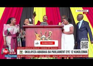 Amaniyo Draville Sheila Has Been Sworn In As The Mukono District Woman Member Of Parliament