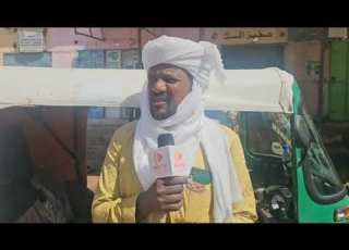 الركشة في مدينة ابشة تشاد