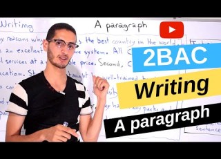 Writing A Paragraph Writing 2BAC