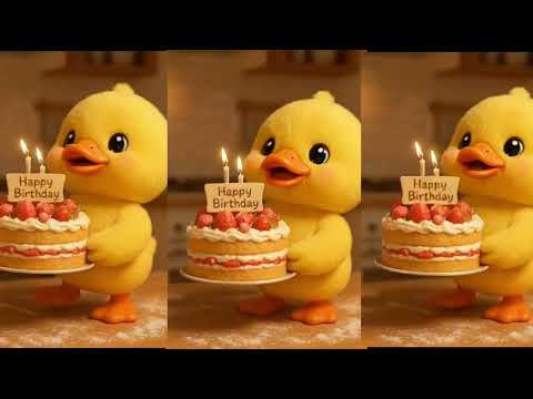 Baby Duck S Birthday Cake Surprise Happybirthday