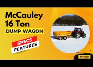 McCauley 16 Ton Dump Wagon Specs Features Morton Equipment