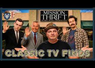  CLASSIC TV FINDS At MISSION THRIFT STORE Late Night Legal Dramas Adult Comedy Music Documentary