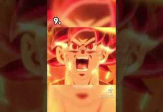 TOP 10 Goku ROARS IN DBS