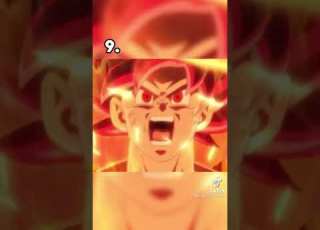TOP 10 Goku ROARS IN DBS