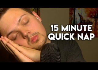  ASMR 15 Minute QUICK Nap With Soft Wake Up