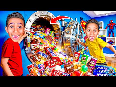 بنينا مخابئ حلويات سريه في بيتنا بدون علم ماما قبل العيد ادم واياد كيف انكشفوا بنينا مخابئ حلويات سريه في بيتنا بدون علم ماما قبل العيد ادم واياد كيف انكشفوا