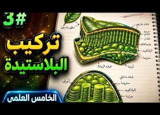  رسم البلاستيدة الخضراء للصف الخامس العلمي