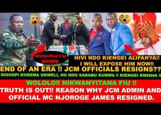 NOT AGAIN SALALEE KUMBE BISHOP DID THAT REASON BEHIND JCM ADMIN AND OFFICIAL MC RESIGNING REVEALED