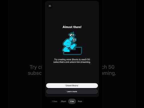 Can T Go Live On YouTube With 50 Subs Here S Why Youtubeshorts Youtubesecrets