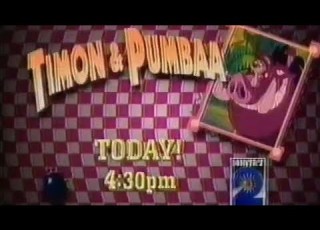 Timon And Pumbaa Promo 1997