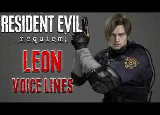  Resident Evil Requiem Leon S Kennedy Voice Lines Efforts