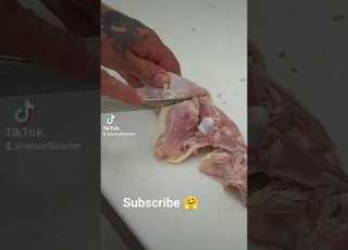 Boneless Skinless Chicken Thighs Butcher Knifeskills Chicken Meatlovers