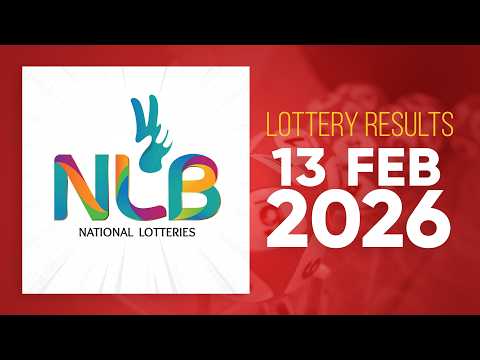 NLB Live Lottery Draw 2026 02 13 09 30 PM NLB Live Lottery Draw 2026 02 13 09 30 PM