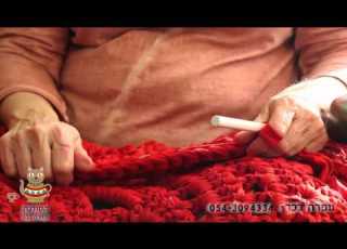 סריגה בחוטי טריקו Crochet