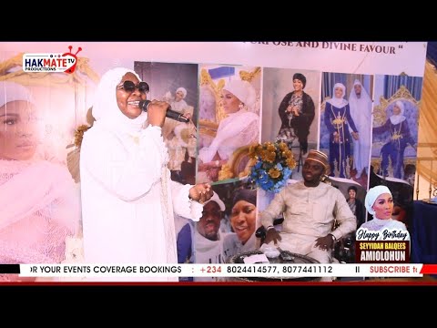 Hajia Kifayat Singer ZIKIR At Sheikh Jamiu Amiolohun S Wife SEYIDAH BALQEES OLOLADE SANUSI BIRTHDAY Hajia Kifayat Singer ZIKIR At Sheikh Jamiu Amiolohun S Wife SEYIDAH BALQEES OLOLADE SANUSI BIRTHDAY