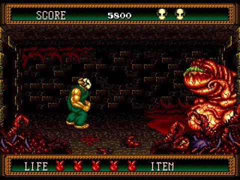 MD スプラッターハウス PART2 Splatterhouse Part 2 258013pts ALL