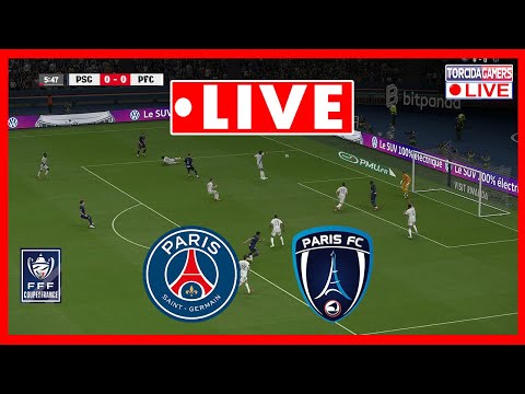 PSG Vs Paris LIVE Coupe De France 2025 2026 Round Of 32 Match Today Simulation