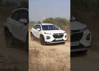  MARUTI SUZUKI FRONX DELTA PLUS GROUND CLEARANCE TEST 1111 Automobile Maruticars 1212 Car