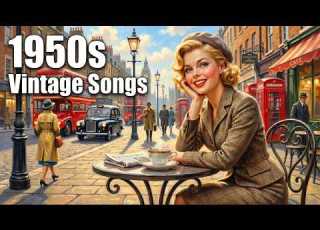1950s Spring London Café Nostalgic Vintage Songs