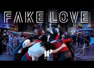  KPOP IN PUBLIC TIMES SQUARE ONE TAKE BTS 방탄소년단 FAKE LOVE Dance Cover