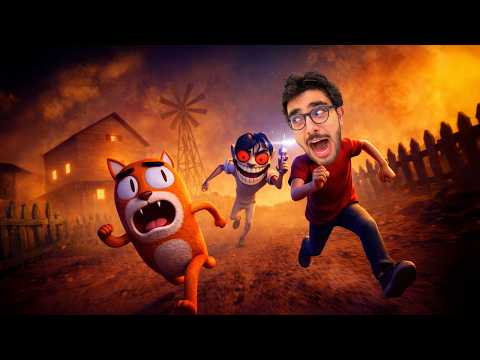 دكتور أسنان مجنون يطارد القط الخائف