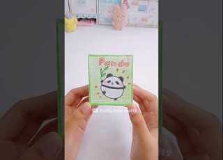  DIY Panda Blind Box Shorts Blindbox Panda Craft Unboxing