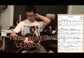 How To Play Pony Blues By Charley Patton Guitar Lesson With Tabs Tablature