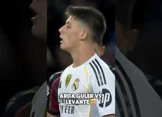 Arda Güler Show Vs Levante Shorts