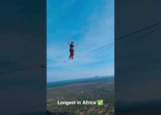 Wildest Slacklining Kenya Samburu Africa Redbull