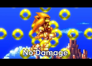  Knuckles VS Harder Super Mecha Sonic No Damage Sonic 3 AIR
