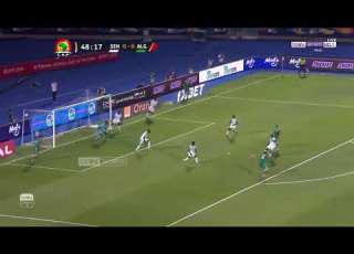 هدف يوسف بلايلي أمام السنغال 0 1 الجزائر بتعليق حفيظ الدراجي
