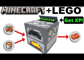 100 WORKING LEGO Minecraft Furnace